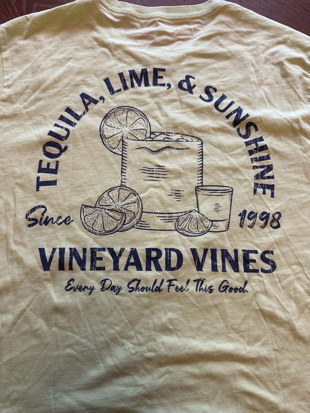 Vineyard Vines Tequila, Lime & Sunshine Long Sleeve Graphic T-Shirt